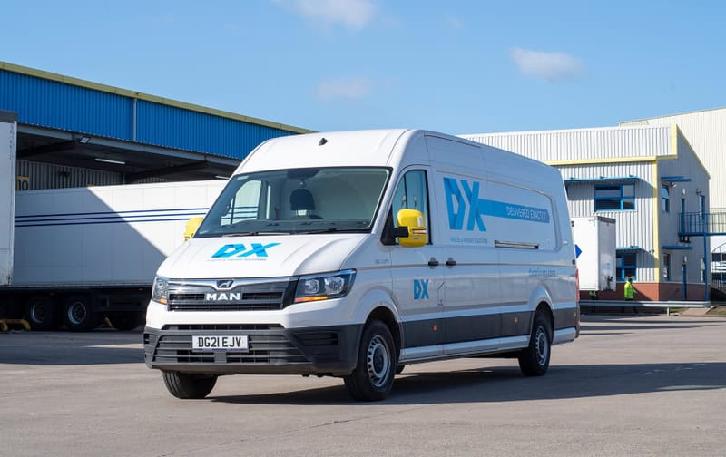 DX delivery vehicle